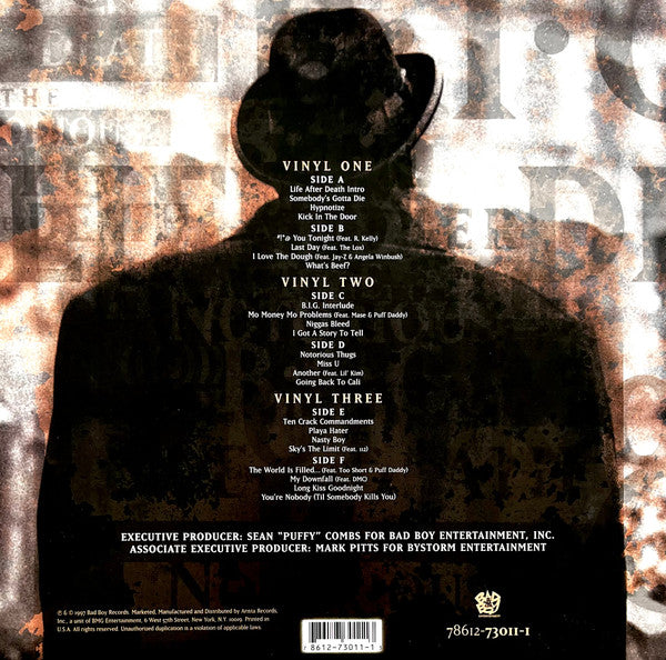 Notorious B.I.G. : Life After Death (3xLP, Album, Ltd)