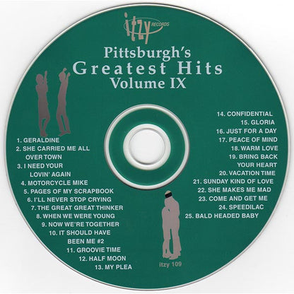 Various : Pittsburgh's Greatest Hits Volume IX (CD, Album, Comp, RM)