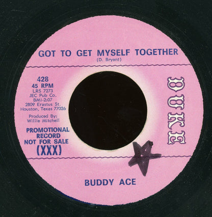 Buddy Ace : Got To Get Myself Together (7", Single, Promo)