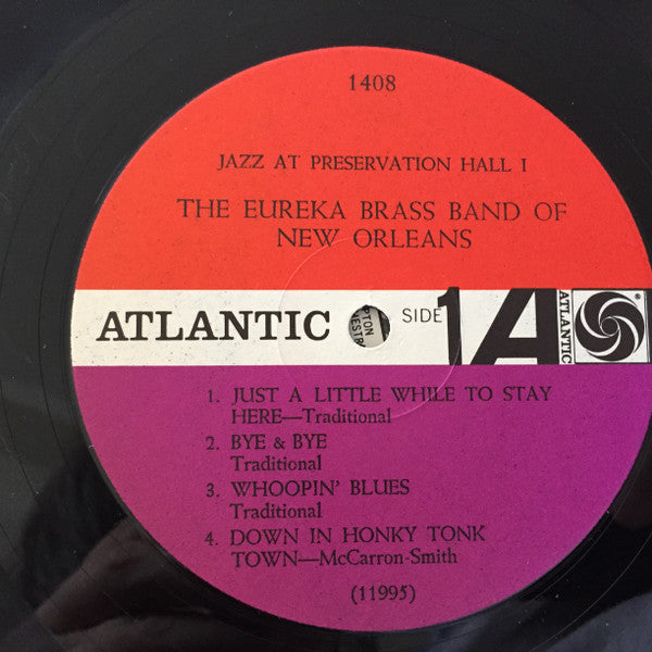 Eureka Brass Band : Jazz At Preservation Hall I (LP, Album, Mono)