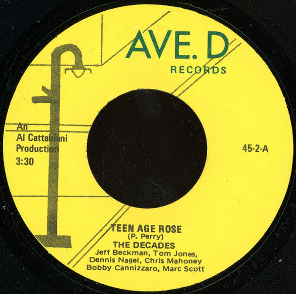 The Decades (10) : Teen Age Rose (7")