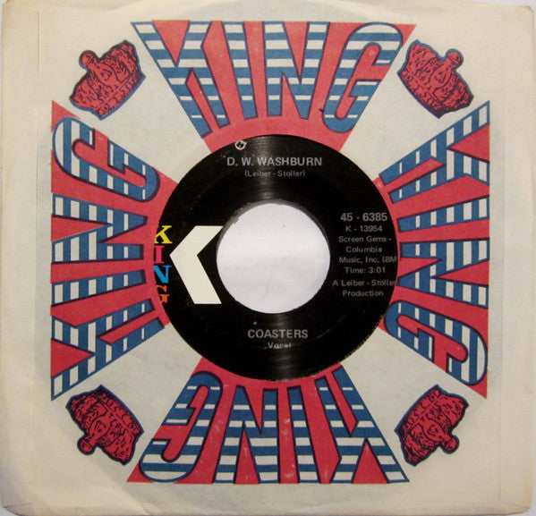 The Coasters : Love Potion Number Nine / D. W. Washburn (7", Single)