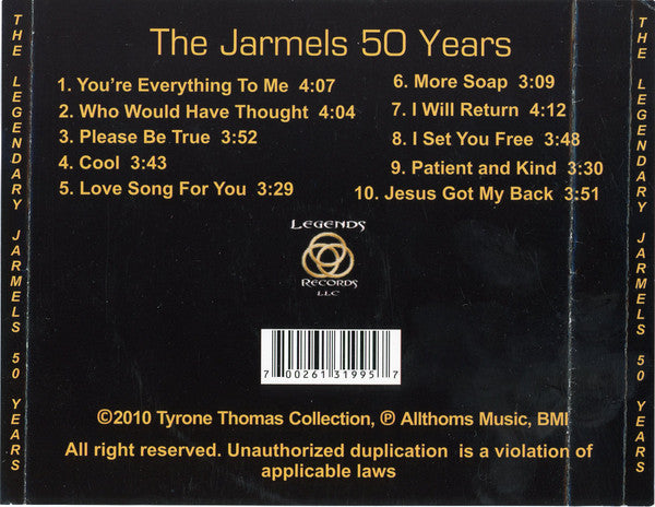 The Jarmels : 50 Years (CD, Album)