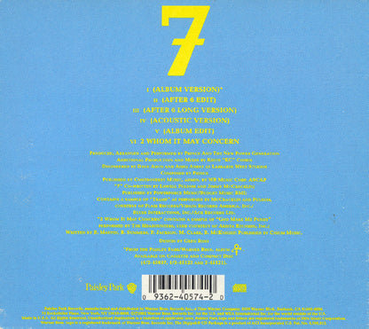 Prince And The New Power Generation : 7 (CD, Maxi, Dig)