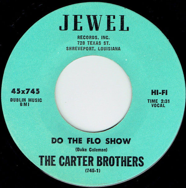 The Carter Brothers : Do The Flo Show / Southern Country Boy (7", Single)