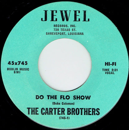 The Carter Brothers : Do The Flo Show / Southern Country Boy (7", Single)