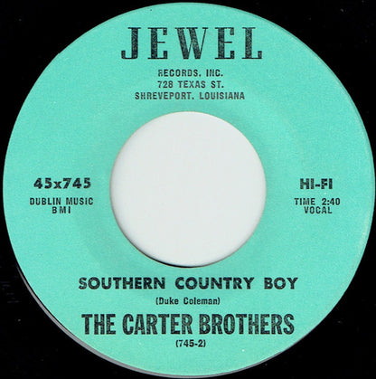 The Carter Brothers : Do The Flo Show / Southern Country Boy (7", Single)