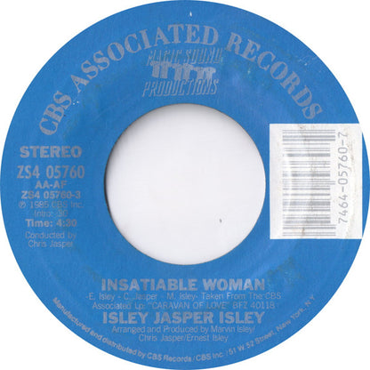 Isley Jasper Isley : Insatiable Woman / Break This Chain (7", Styrene, Pit)