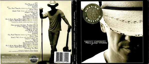 Kenny Chesney : Hemingway's Whiskey (HDCD, Album, Dlx, Car + DVD-V, Dlx)