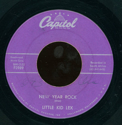 Elias And His Zig-Zag Jive Flutes / Little Kid Lex : Tom Hark / New Year Rock (7")