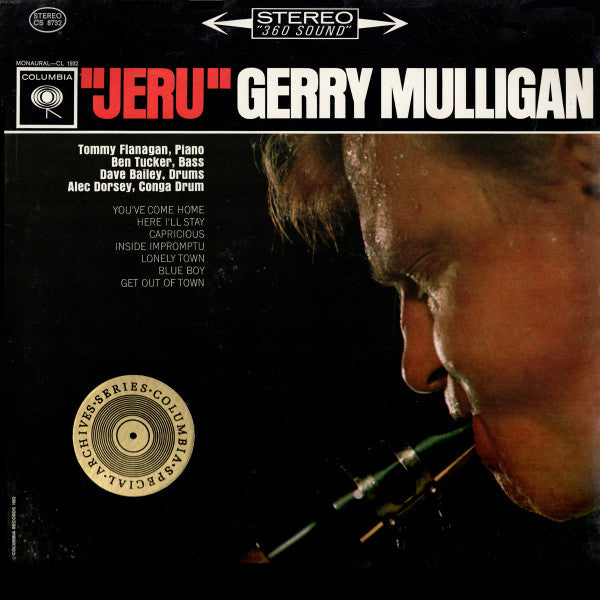 Gerry Mulligan : Jeru (LP, Album, RE)