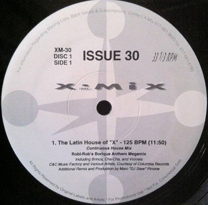 Various : X-Mix Issue Thirty (3x12", Comp, Promo)