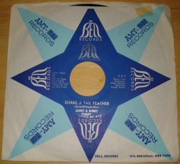 James & Bobby Purify : Shake A Tail Feather (7", Single, ARP)