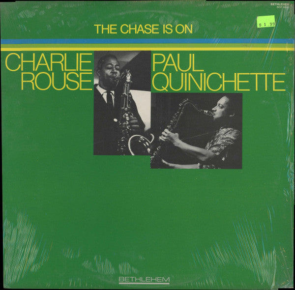 Charlie Rouse / Paul Quinichette : The Chase Is On (LP, Album, RE)