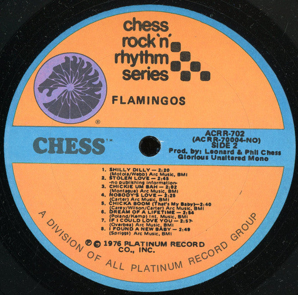 The Flamingos : Flamingos (LP, Album, Mono, RE)
