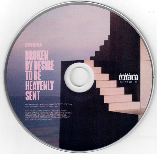 Lewis Capaldi : Broken By Desire To Be Heavenly Sent (CD, Album, S/Edition)