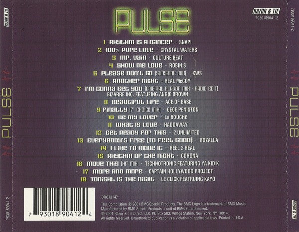 Various : Pulse (CD, Comp)
