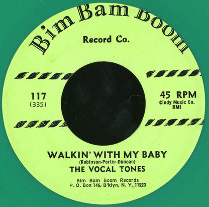The Vocaltones : Walkin' With My Baby (7", RE, Gre)