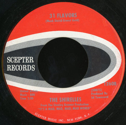 The Shirelles : It's A Mad, Mad, Mad, Mad World (7", Single)