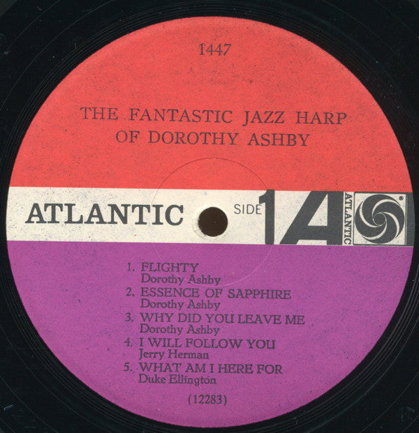 Dorothy Ashby : The Fantastic Jazz Harp Of Dorothy Ashby (LP, Album, Mono)