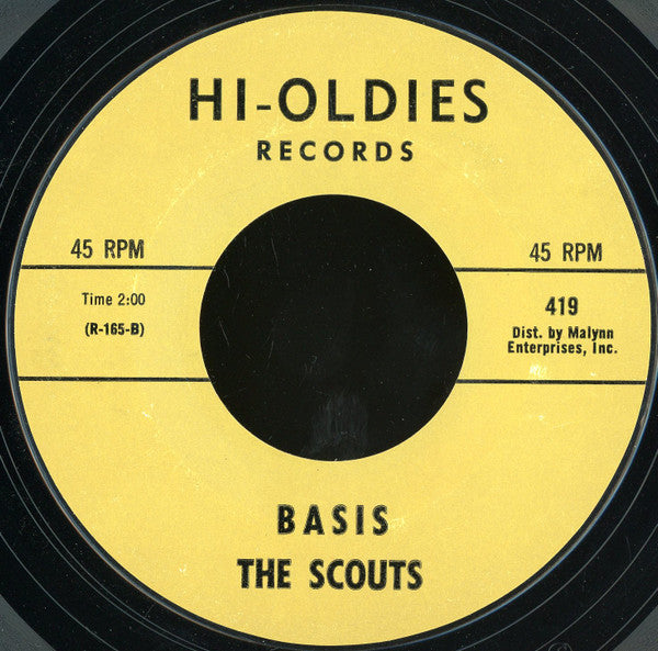 The Scouts : Custer's Stomp / Basis (7", Styrene)