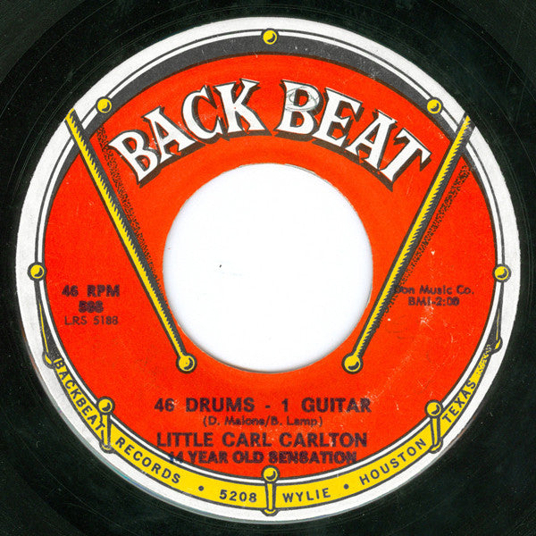 Carl Carlton : 46 Drums - 1 Guitar / Why Don't They Leave Us Alone (7", Single)