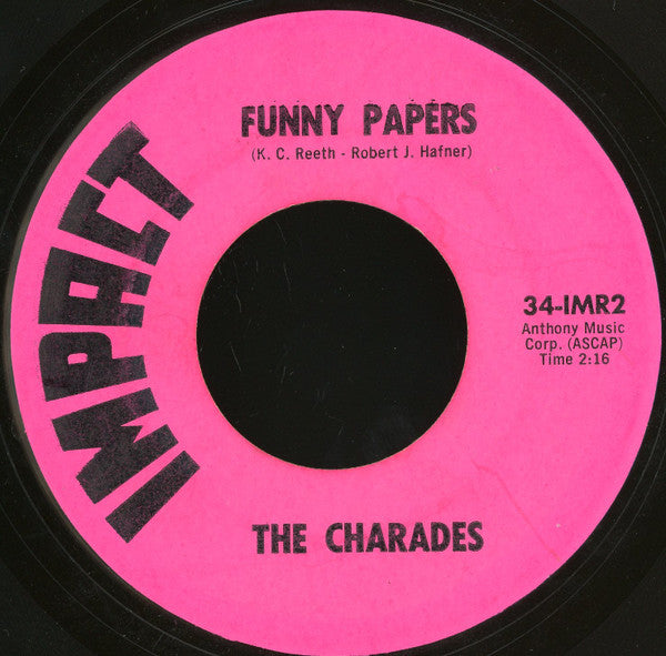 The Capris, The Charades : Endless Love / Funny Papers (7")