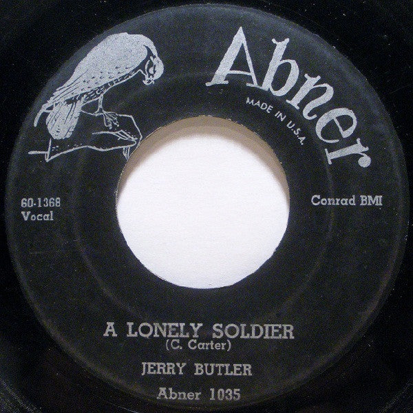 Jerry Butler : A Lonely Soldier (7", Single)