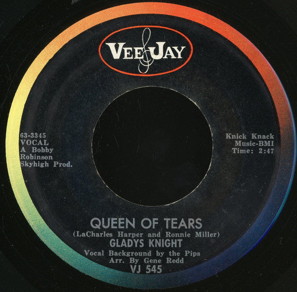 Gladys Knight : Queen Of Tears / A Love Like Mine (7", Single)