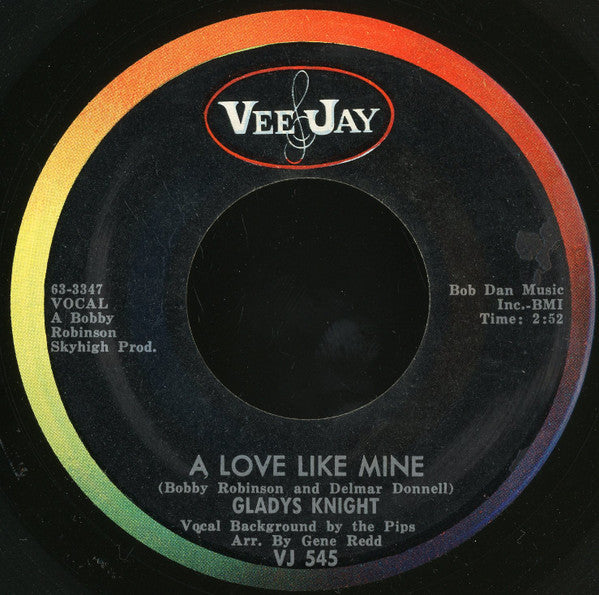 Gladys Knight : Queen Of Tears / A Love Like Mine (7", Single)