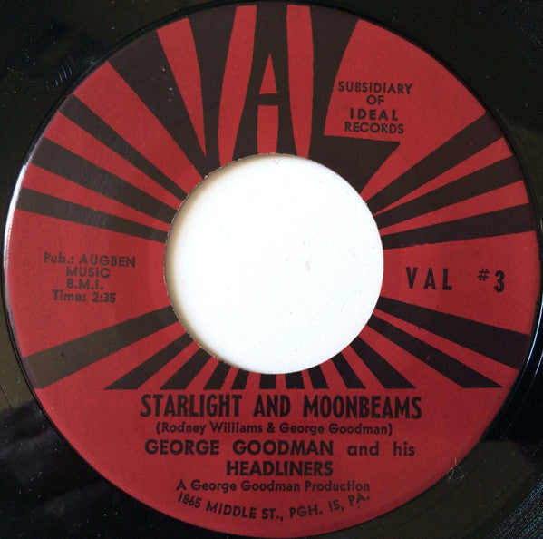 George Goodman And His Headliners : I'm So Tired (7", Single)