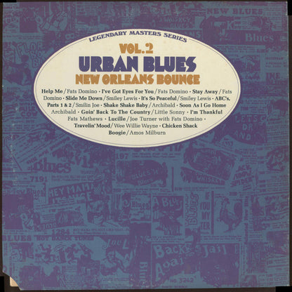 Various : Urban Blues Vol. 2: New Orleans Bounce (LP, Comp, Gat)