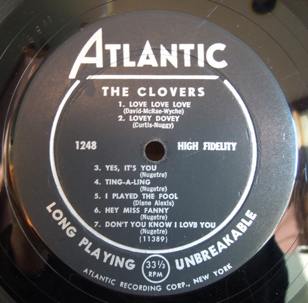 The Clovers : The Clovers (LP, Mono)