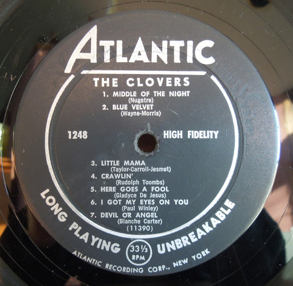 The Clovers : The Clovers (LP, Mono)