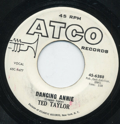 Ted Taylor : Dancing Annie  (7", Promo)