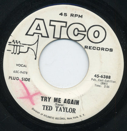Ted Taylor : Dancing Annie  (7", Promo)