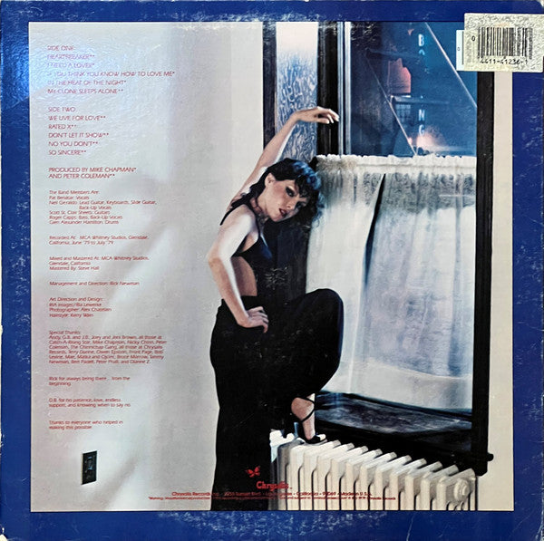 Pat Benatar : In The Heat Of The Night (LP, Album)