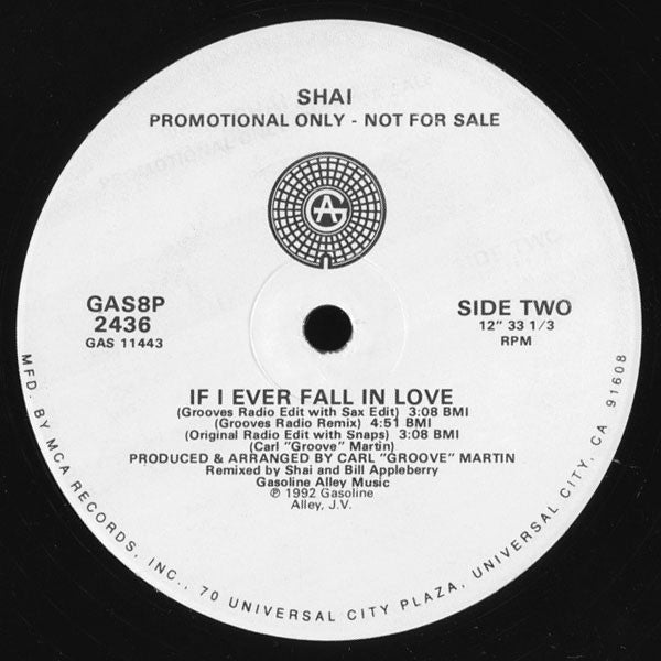 Shai (3) : If I Ever Fall In Love (12", Promo)