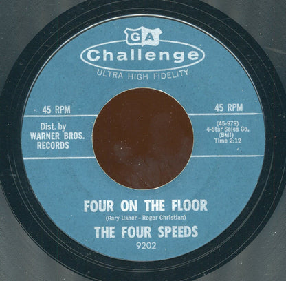The Four Speeds (2) : Four On The Floor (7", Styrene, Mon)