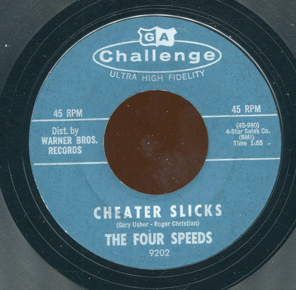 The Four Speeds (2) : Four On The Floor (7", Styrene, Mon)