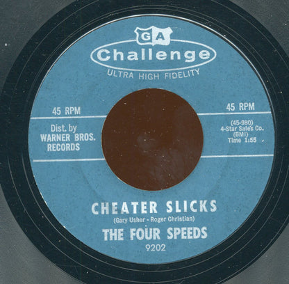The Four Speeds (2) : Four On The Floor (7", Styrene, Mon)