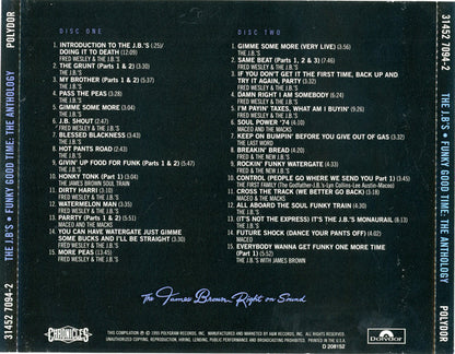 The J.B.'s : Funky Good Time: The Anthology (2xCD, Comp, Club, BMG)