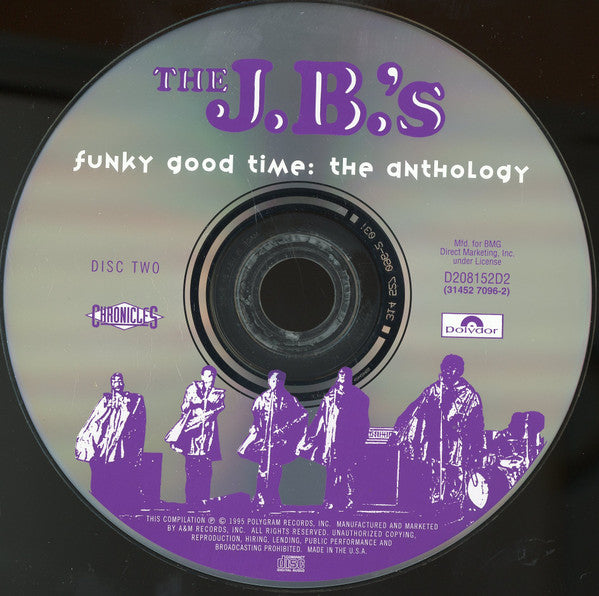 The J.B.'s : Funky Good Time: The Anthology (2xCD, Comp, Club, BMG)