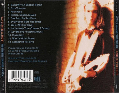 Kenny Wayne Shepherd : Ledbetter Heights (CD, Album)