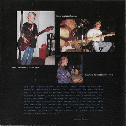 Kenny Wayne Shepherd : Ledbetter Heights (CD, Album)