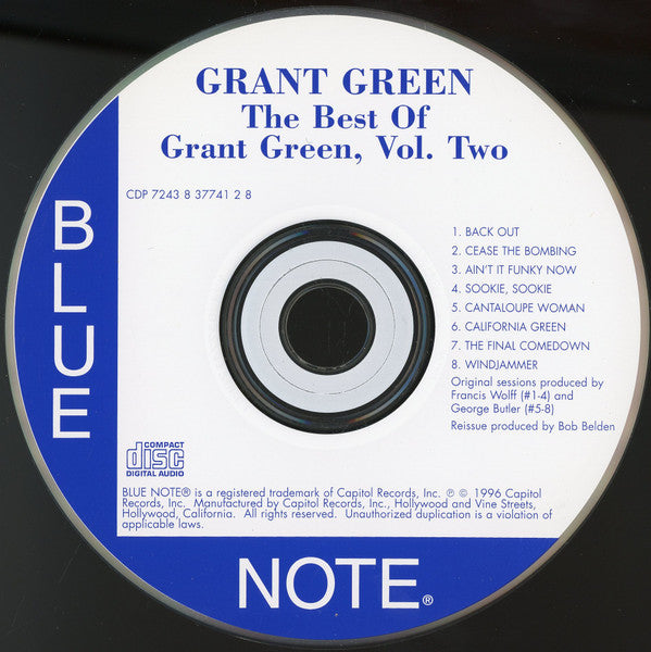 Grant Green : The Best Of Grant Green, Vol. II (CD, Comp)
