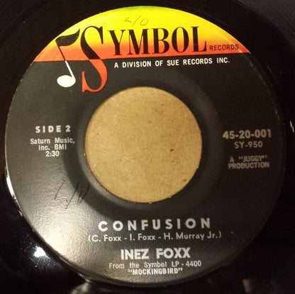 Inez Foxx : Hurt By Love (7", Single)