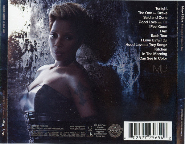 Mary J. Blige : Stronger With Each Tear (CD, Album)