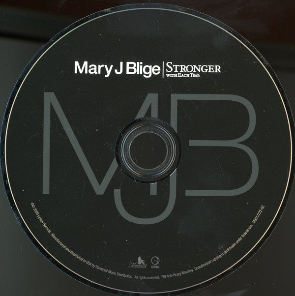 Mary J. Blige : Stronger With Each Tear (CD, Album)