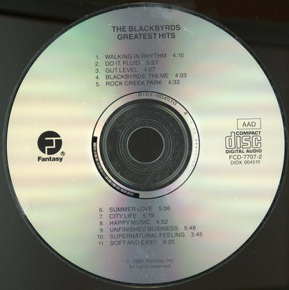 The Blackbyrds : Greatest Hits (CD, Comp)
